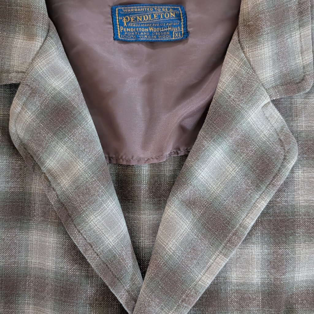 Men's Vintage Lightweight Pendleton Jacket